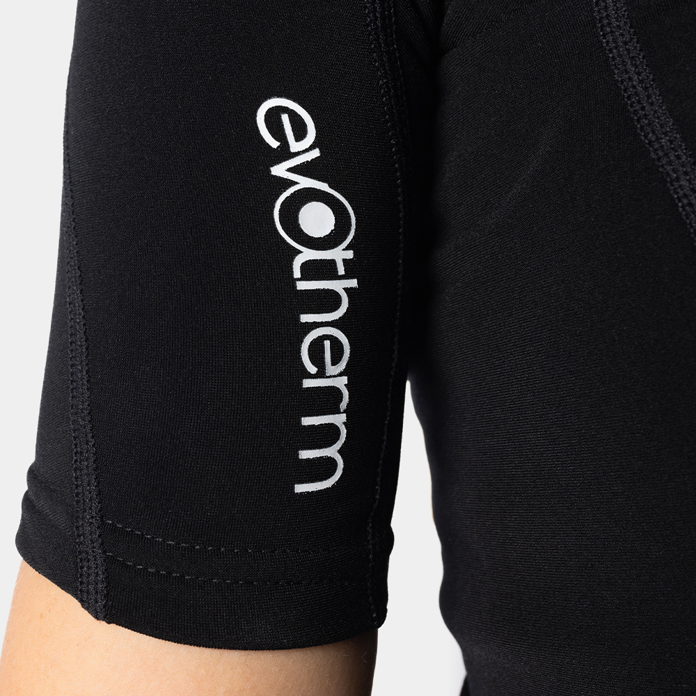 2025 Gul Womens Evotherm Thermal Short Sleeve Top EV0052-B9 - Black